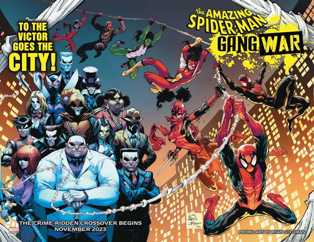 SDCC '23: AMAZING SPIDER-MAN gets caught in a GANG WAR this Fall